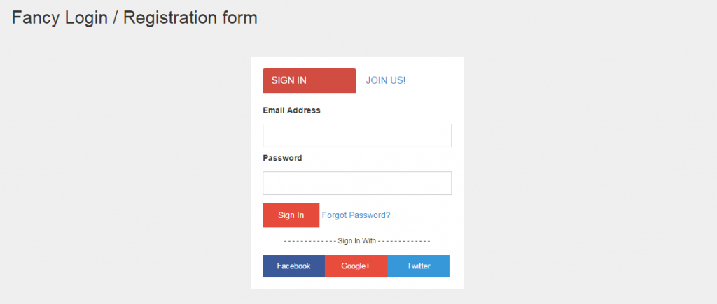 10 Contoh Desain Form Login Keren Dengan Bootstrap 