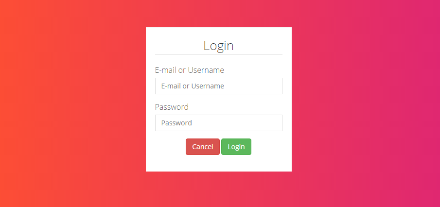 10 Contoh Desain Form Login Keren Dengan Bootstrap 